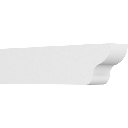 Ekena Millwork Standard Greensboro Architectural Grade PVC Rafter Tail, 4"W X 6"H X 24"L RFTP04X06X24GRN